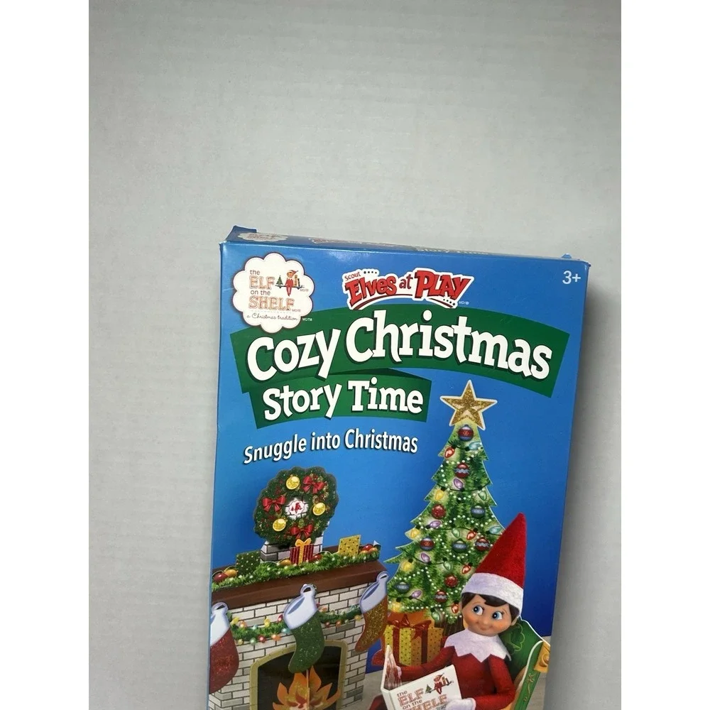Brand New‎ Elf On The Shelf Scout Elves At Play Cozy Christmas Story Time No Elf